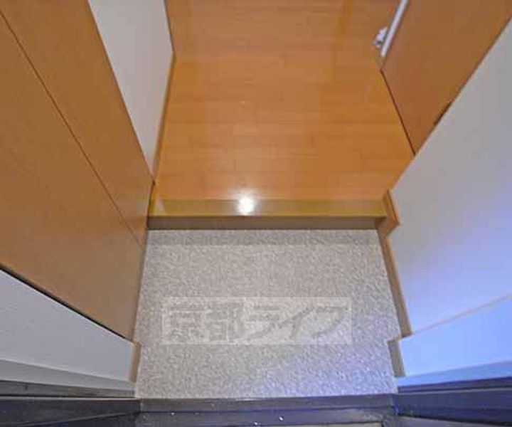 山端マンション208の玄関