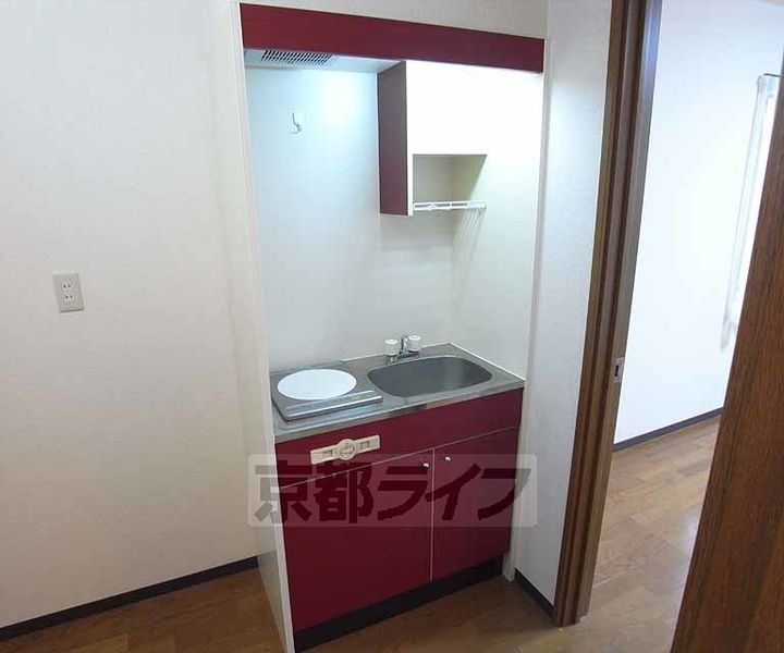 京都府京都市左京区下鴨蓼倉町の賃貸マンションのキッチン