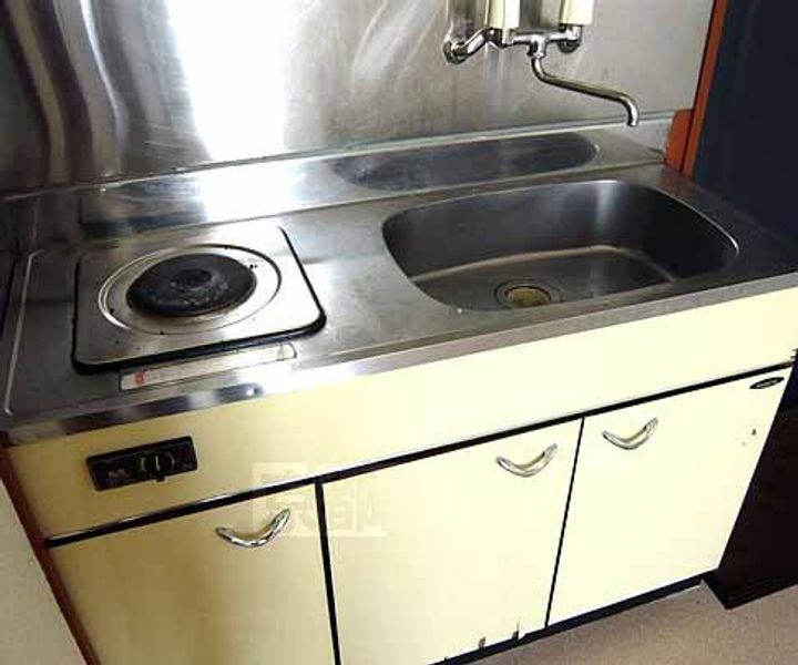 京都府京都市左京区高野泉町の賃貸マンションのキッチン