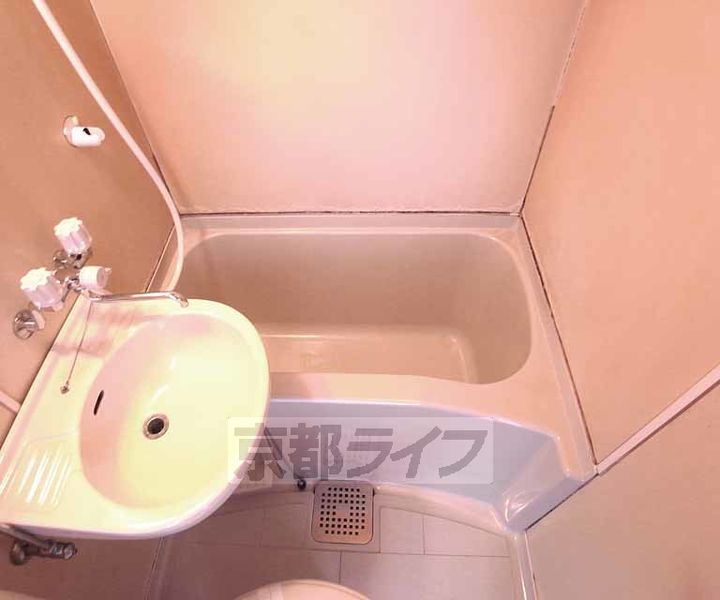 京都府京都市左京区高野泉町の賃貸マンションの風呂