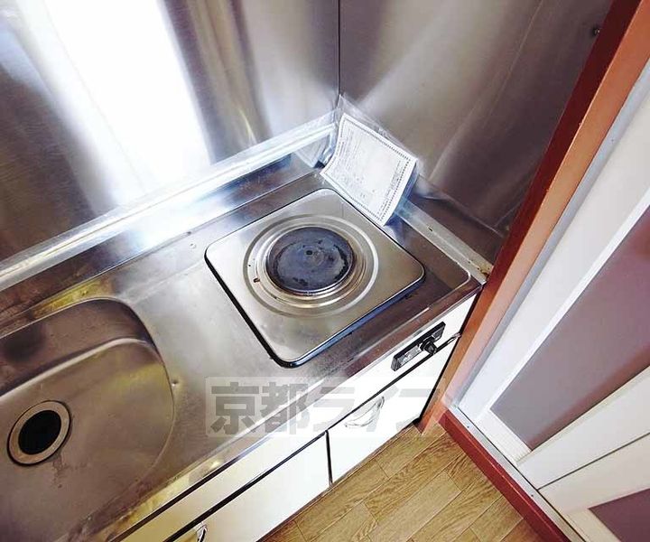 京都府京都市左京区高野泉町の賃貸マンションのキッチン