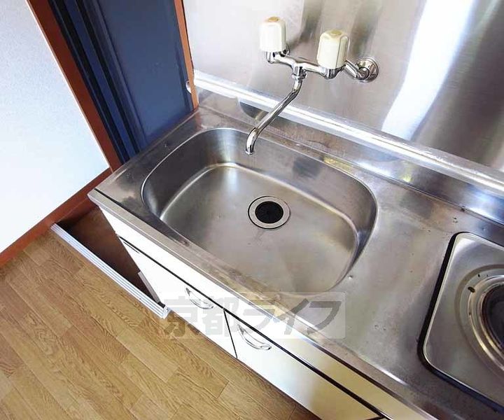 京都府京都市左京区高野泉町の賃貸マンションのキッチン