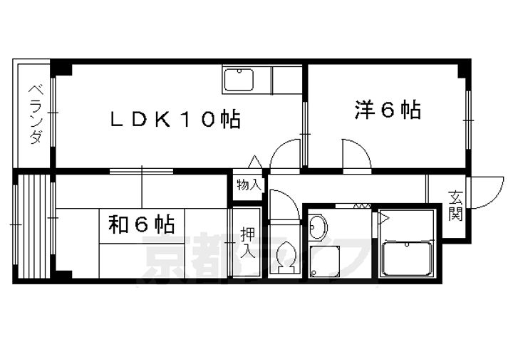 パークヒルズ41201の間取り