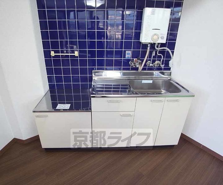 京都府京都市左京区上高野山ノ橋町の賃貸マンションのキッチン