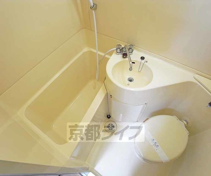 コーポ一乗寺202の風呂