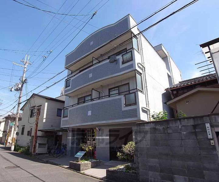 京都府京都市左京区田中飛鳥井町の賃貸マンションの外観