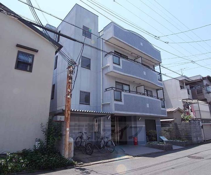 京都府京都市左京区田中飛鳥井町の賃貸マンションの外観