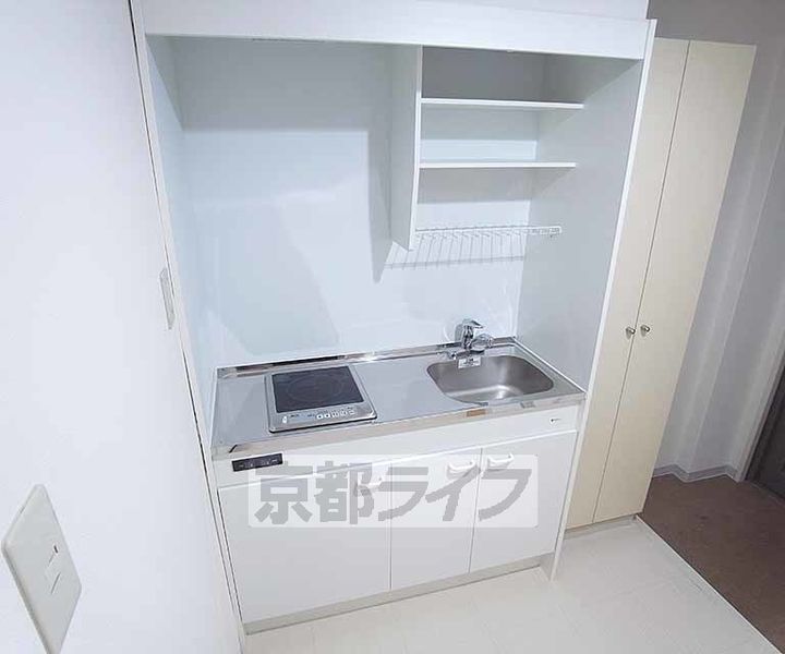 京都府京都市左京区田中飛鳥井町の賃貸マンションのキッチン