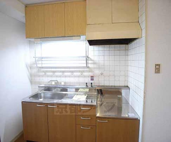 京都府京都市上京区新白水丸町の賃貸マンションのキッチン