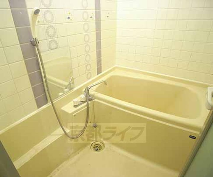 京都府京都市上京区新白水丸町の賃貸マンションの風呂