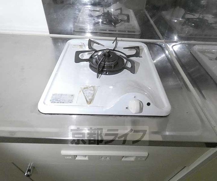 京都府京都市左京区岩倉三宅町の賃貸マンションのキッチン