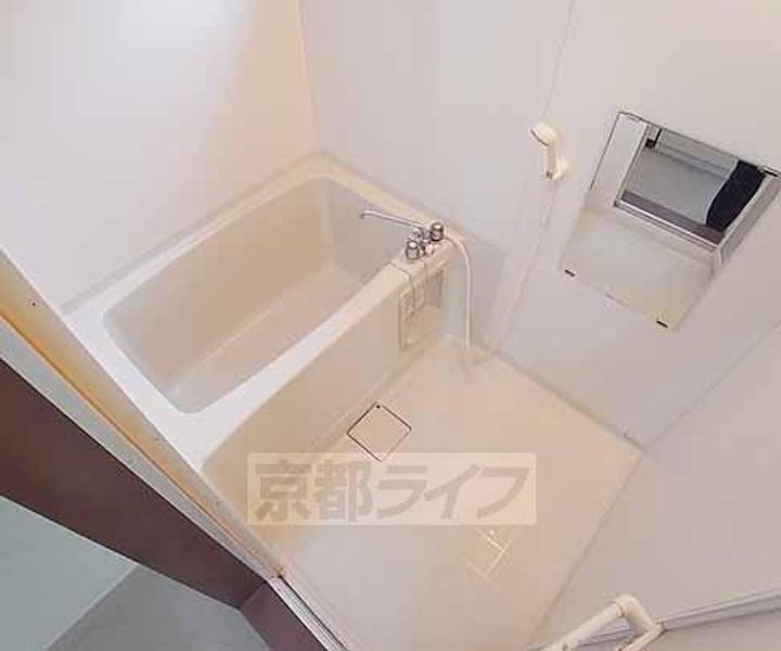 京都府京都市左京区岩倉幡枝町の賃貸アパートの風呂