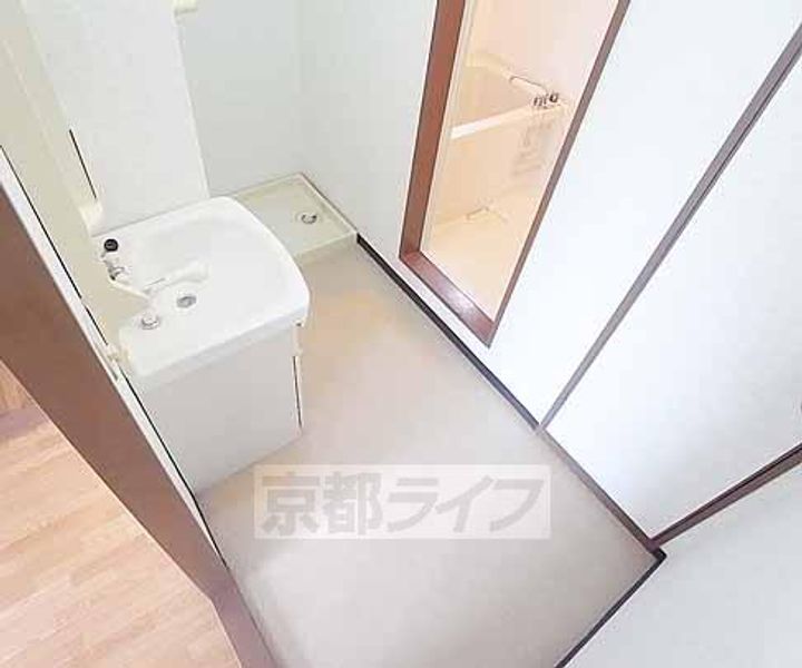 京都府京都市左京区岩倉幡枝町の賃貸アパートの内装