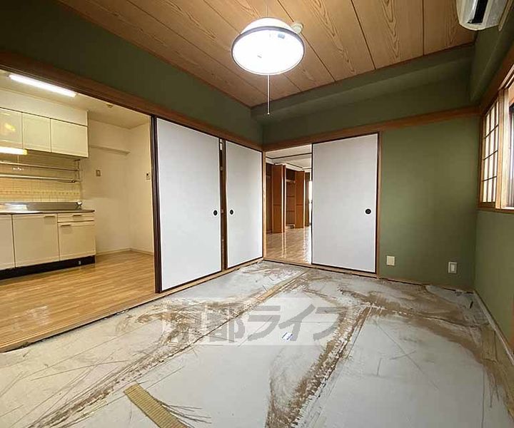 ルネ河原町301の寝室