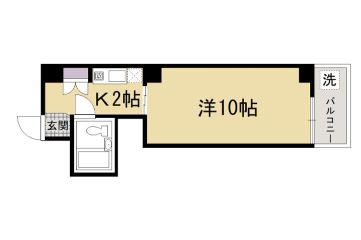 オークリッチ飛鳥の間取り