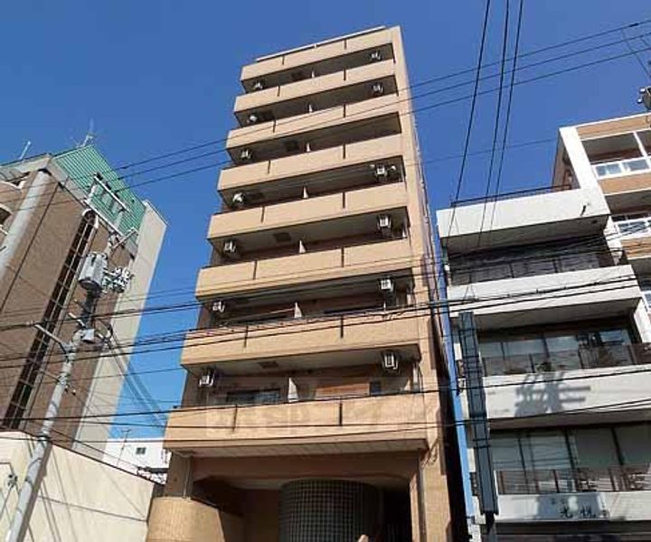 ライオンズマンション四条西洞院904の外観