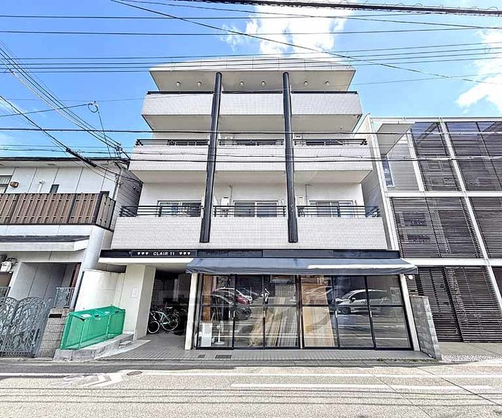 京都府京都市中京区梅之木町の賃貸マンションの外観