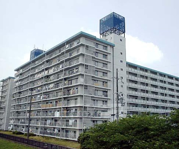 京都府京都市伏見区横大路下三栖山殿の賃貸マンションの外観