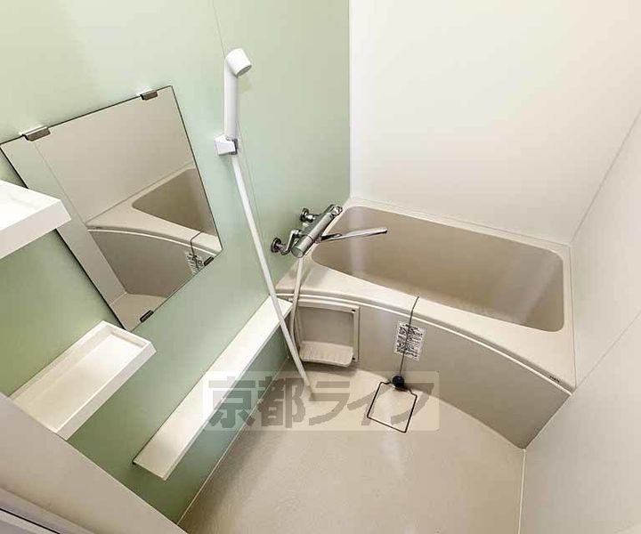 京都府京都市伏見区竹田中島町の賃貸マンションの風呂