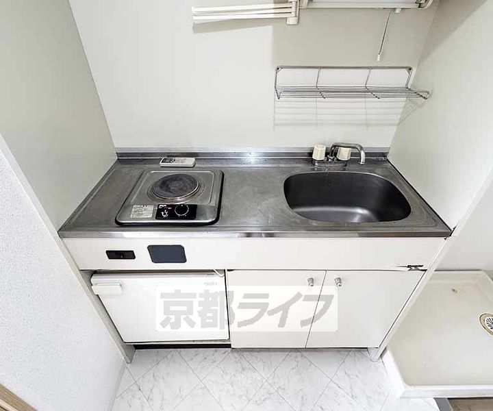 京都府京都市伏見区竹田中島町の賃貸マンションのキッチン