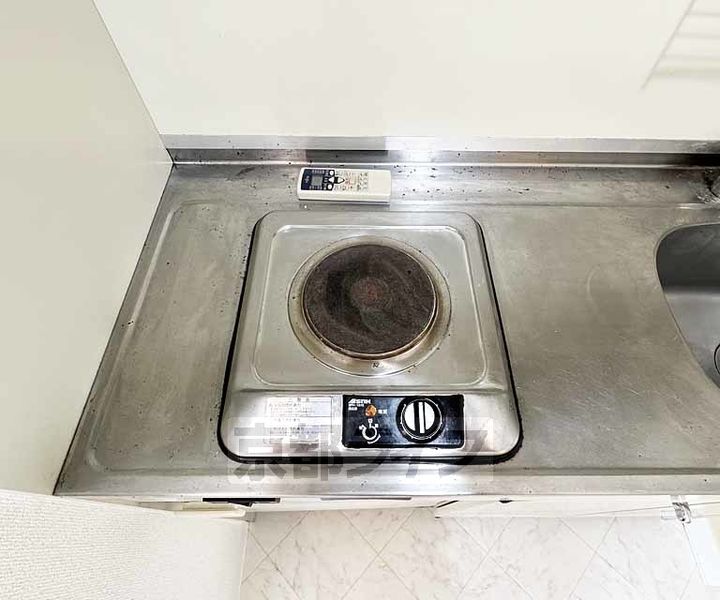 京都府京都市伏見区竹田中島町の賃貸マンションのキッチン