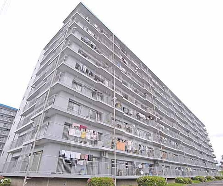 京都府京都市伏見区横大路下三栖山殿の賃貸マンションの外観