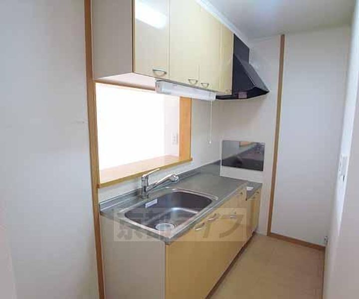 京都府京都市伏見区向島吹田河原町の賃貸アパートのキッチン