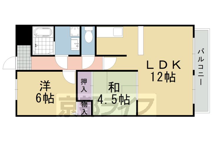 QUAKE 桂東の間取り