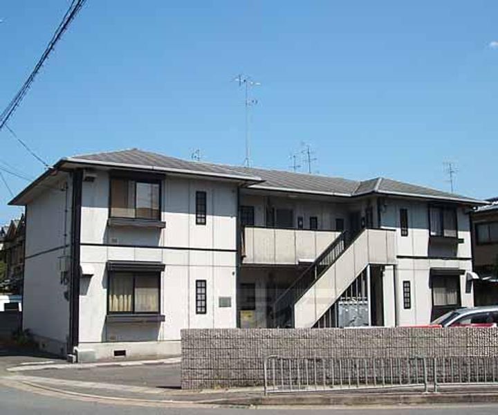京都府京都市西京区上桂北ノ口町の賃貸アパートの外観