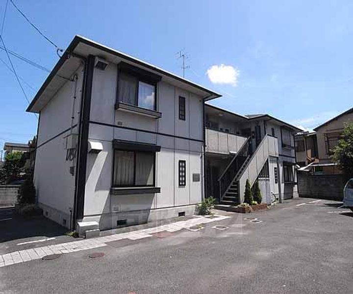 京都府京都市西京区上桂北ノ口町の賃貸アパートの外観
