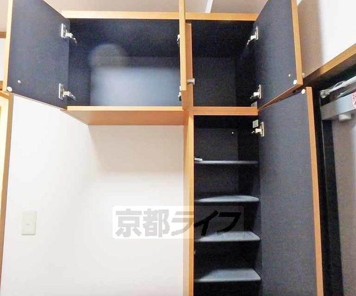 ルーミナス桂201の玄関