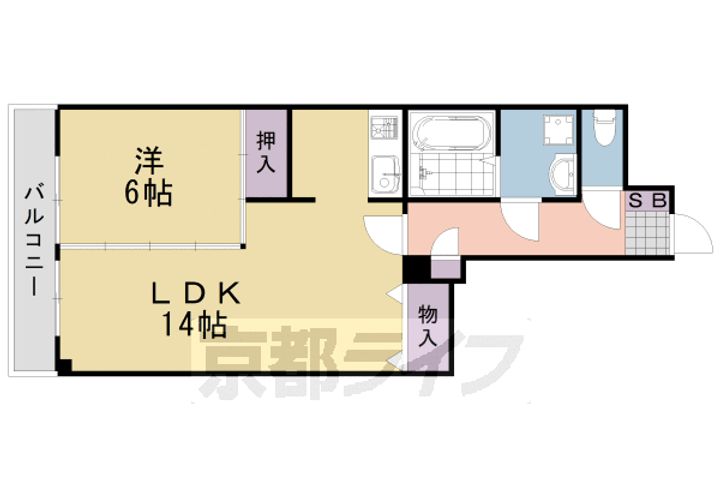 SYグランドビル307の間取り