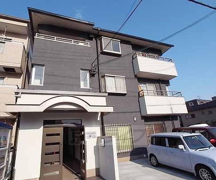京都府京都市西京区上桂東ノ口町の賃貸マンションの外観