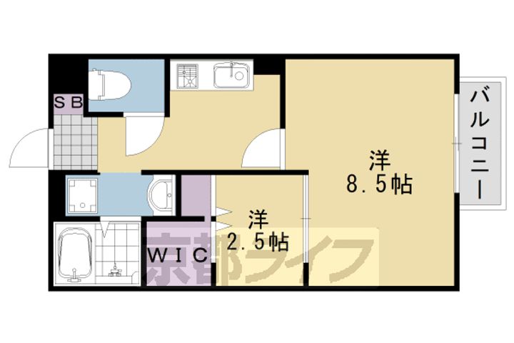 ブルーヴェールトクラⅠ103の間取り