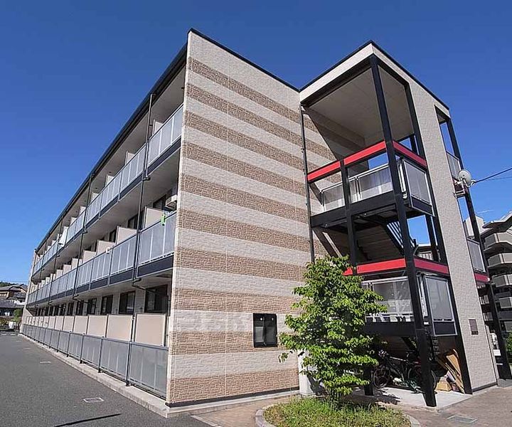 京都府京都市西京区大枝塚原町の賃貸アパートの外観
