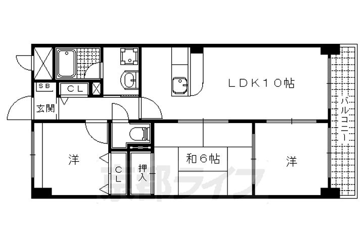 モイセス桜木の間取り