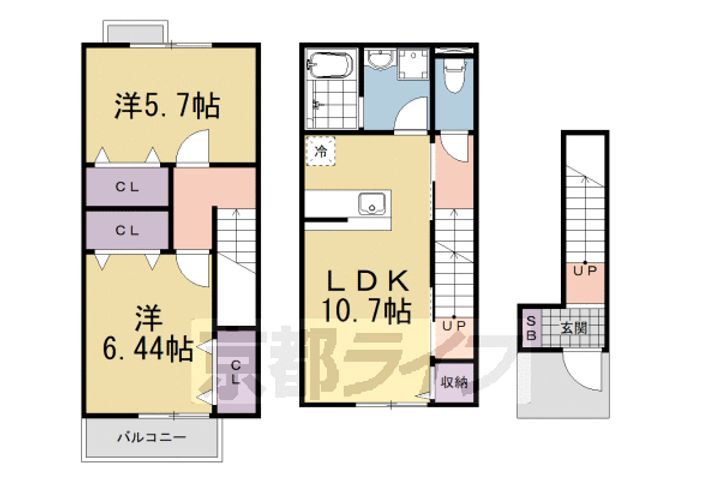 レイクパレットの間取り