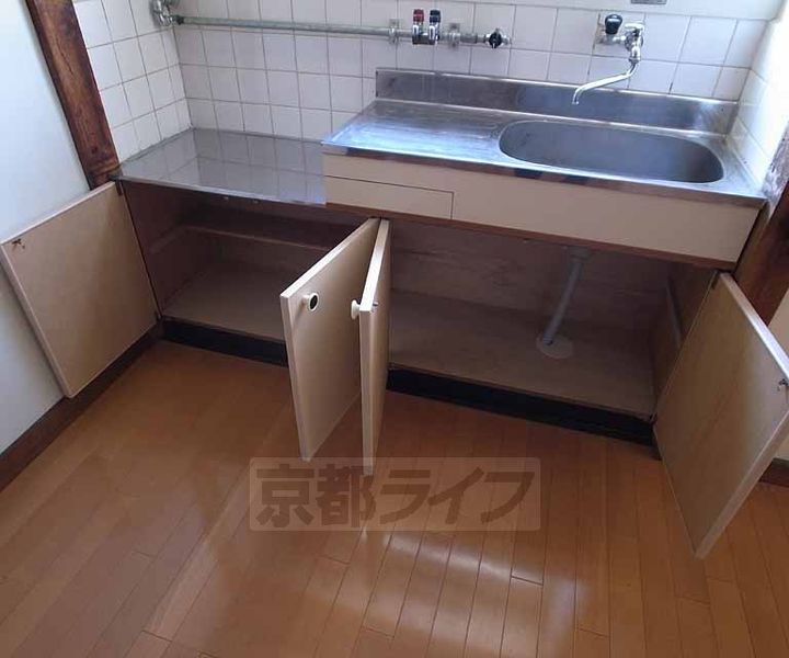 京都府京都市山科区西野山中臣町(一戸建)の賃貸物件のキッチン