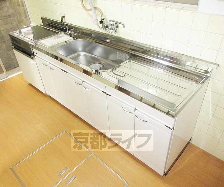京都府京都市山科区東野南井ノ上町(一戸建)の賃貸物件のキッチン