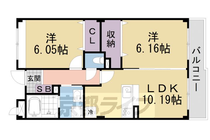 Vento Luceの間取り