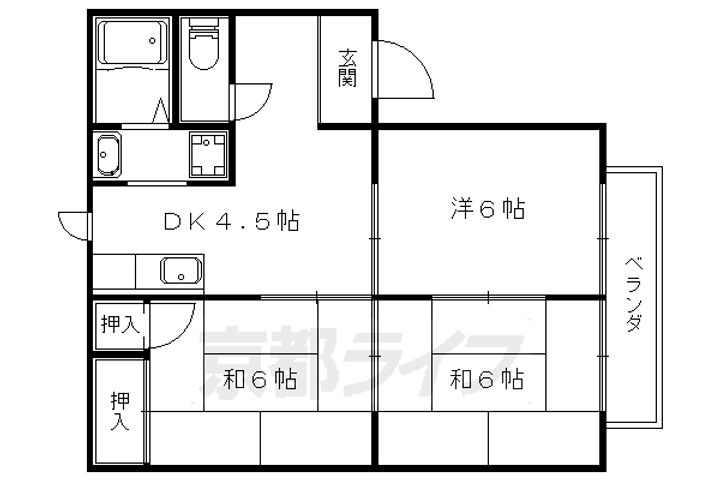 アクロポリスT105の間取り