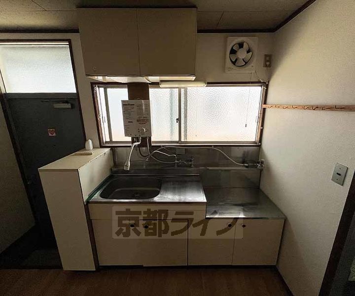 京都府乙訓郡大山崎町字大山崎小字傍示木の賃貸アパートのキッチン