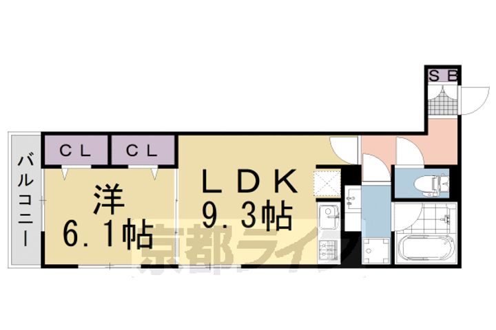 トラウムJTSの間取り