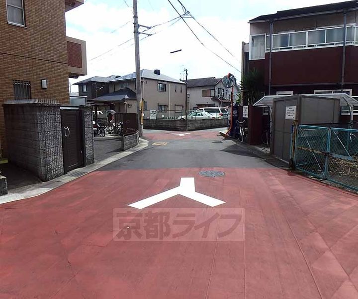 京都府長岡京市開田3丁目の賃貸アパートの周辺