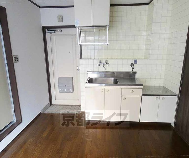 京都府京都市左京区一乗寺樋ノ口町の賃貸アパートのキッチン