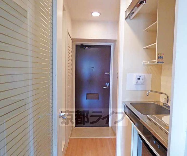 アルテハイム二条城の玄関