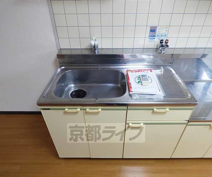 京都府京都市北区平野鳥居前町の賃貸マンションのキッチン