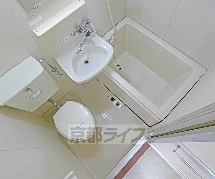 京都府京都市北区大将軍川端町の賃貸マンションの風呂