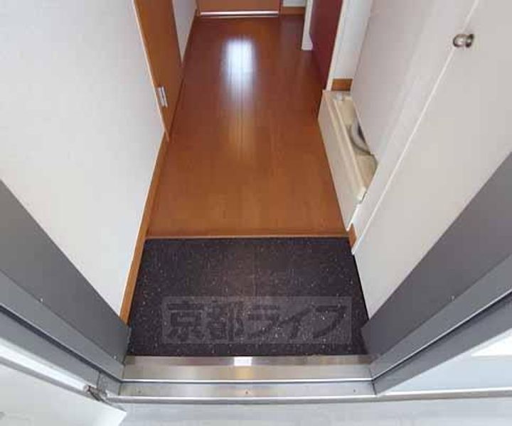 京都府京都市伏見区羽束師志水町の賃貸アパートの玄関