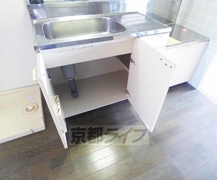 京都府京都市右京区西院西貝川町の賃貸マンションのキッチン